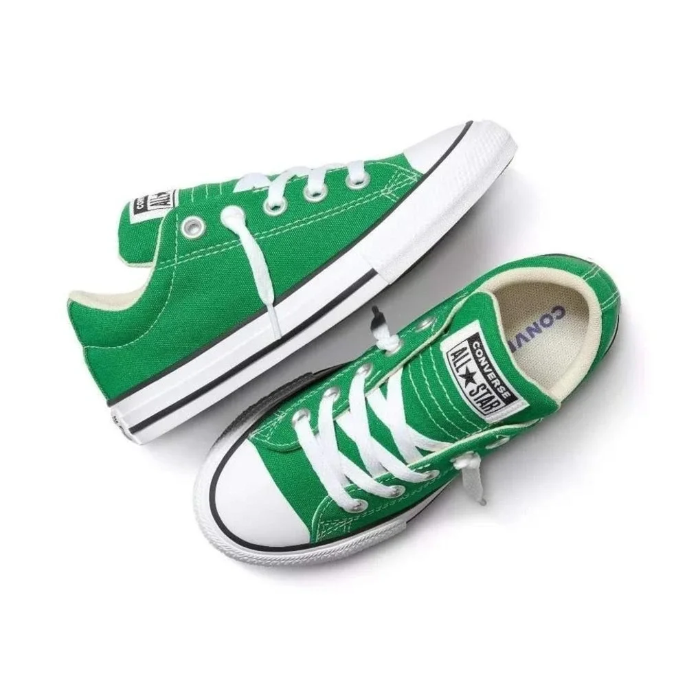 Converse Kids' Street Ox Low Top Sneakers Green Size 3 – New In Box